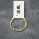 Search for jewellery tags display cards Qr code