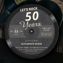 Search for rocking 50th birthday invitations For him