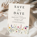 Search for wildflower save the dates Boho chic