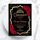 Search for mis quince birthday invitations Elegant classy