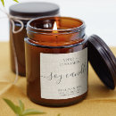 Search for candle labels Rustic