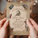 Search for wonderland bridal shower invitations Mad hatter