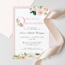Search for pastel quinceanera invitations Girly