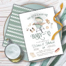 Search for backyard baby shower invitations Watercolor