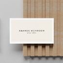 Search for white business cards Professional