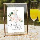 Search for sangria bar sign posters Bridal shower
