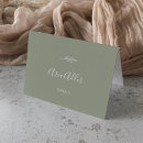 Search for in the mountains place cards For her