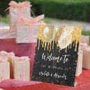 Search for black and gold wedding signs Glamourous