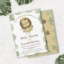 Search for king baby shower invitations Greenery