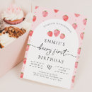 Search for strawberry birthday Berry first birthday party