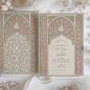 Search for peach and mint invitations Couple
