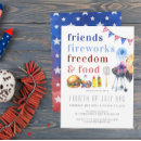 Search for block 4th of july invitations Summer