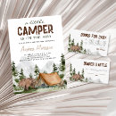 Search for camper baby shower invitations Camping