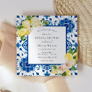 Search for moroccan bridal shower invitations Blue