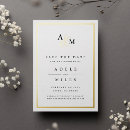 Search for gold border save the dates Modern