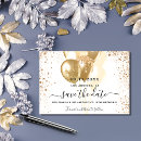 Search for birthday save the dates Gold
