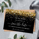 Search for birthday party save the dates Glitter