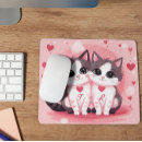 Search for valentines day mouse mats Kitten