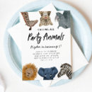 Search for boy birthday invitations Safari
