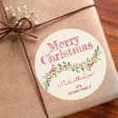 Search for food jar stickers Christmas made with love