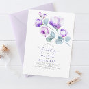Search for periwinkle and purple wedding invitations Couple