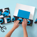 Search for cookie monster sesame street wrapping paper Rainbow