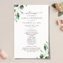Search for simple wedding programs Calligraphy script