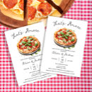 Search for pizza rehearsal dinner invitations Love and pizza