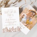 Search for wildflower graduation invitations Garden graduation party