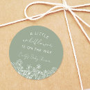 Search for girl baby stickers Wildflower baby shower