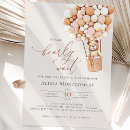Search for brown baby shower invitations Balloon