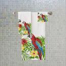 Search for tropical bath towels Blue