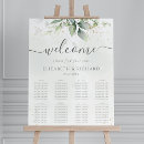 Search for eucalyptus wedding seating charts Elegant summer botanical wreath