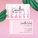 Search for spa business cards Makeup artist
