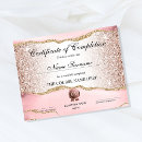 Search for certificate template office supplies Cosmetologist