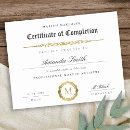 Search for certificate of completion Appreciation