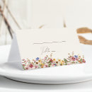 Search for folded place cards Whimsical escort