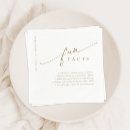 Search for dinner napkins Script calligraphy