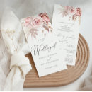 Search for boho wedding programs Ceremony
