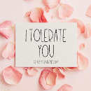 Search for i tolerate you cards Sarcastic