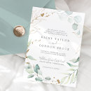 Search for mint and gold invitations For her