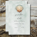 Search for coastal save the dates Seashell