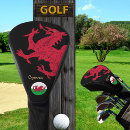 Search for welsh golf head covers Red dragon