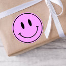 Search for purple happy face stickers For kids