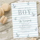 Search for anchor baby boy shower invitations Preppy