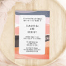 Search for edgy wedding invitations Bold