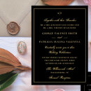 Search for gold foil border invitations Calligraphy