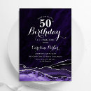 Search for purple marble invitations Watercolor