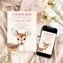 Search for fawn baby shower invitations Woodland