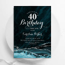 Search for luxury 40th birthday invitations Watercolor